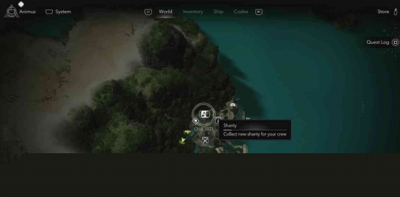刺客信条黑旗重置版吉巴拉区域歌谱位置一览-2