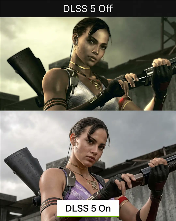 DLSS5赋能老游戏视觉重生:玩家魔改生化危机5实现4K光追重制