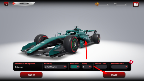 F1方程式赛车游戏手机版