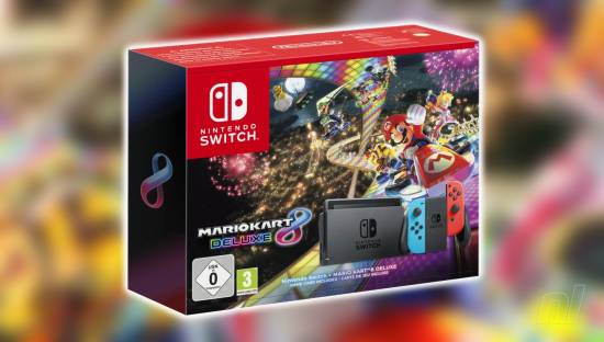 任天堂推初代Switch+实体马车8同捆版，10月29日欧洲发售